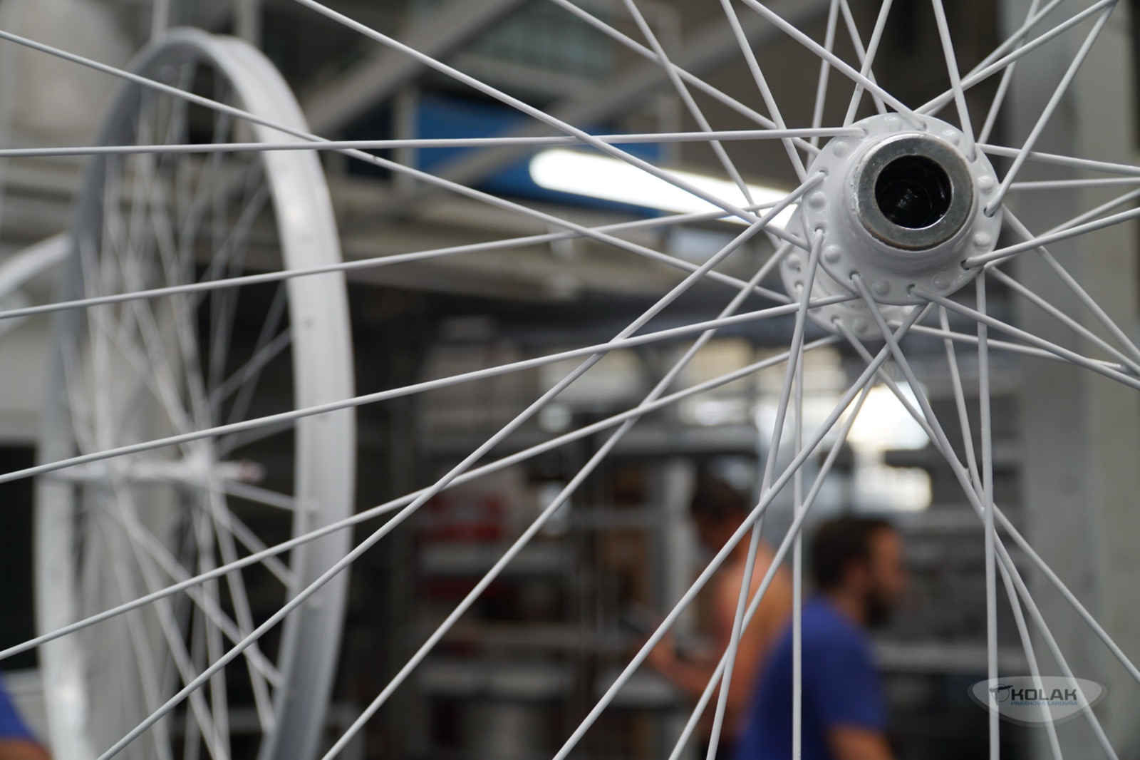 Renovované koleso bicykla